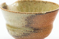 Tezumi — Japanese Katakuchi - Ash Glazed Shigaraki-yaki Spouted Water Cooler - 80ml — closeup of the glaze