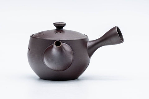 Japanese Tea Set - Miniature Banko-yaki Kyusu Teapot with 5 Guinomi Teacups