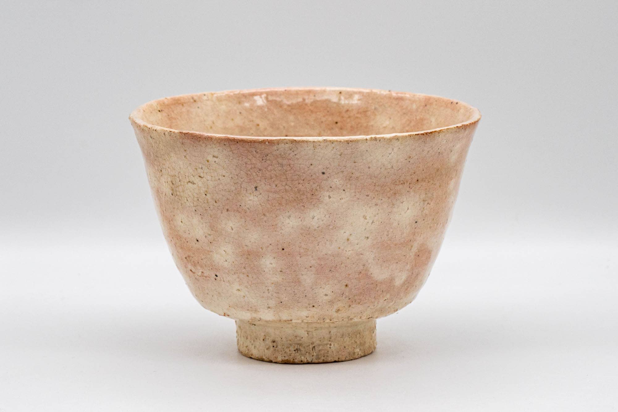 Japanese Matcha Bowl - Donguri Gohonte Ido-Style Hagi-yaki Chawan - 400ml