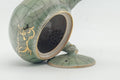Tezumi — Japanese Kyusu - Golden Horse Green Celadon Glazed Obori Soma-yaki Porcelain Teapot - 200ml — interior view showing the filter