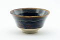 Tezumi — Japanese Matcha Bowl - Brown Drip-Glazed Kyo-yaki Chawan - 200ml — front view