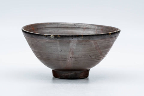 Japanese Matcha Bowl - 西村春湖 三代 Shunko Nishimura III - Hidasuki Ido-gata Bizen-yaki Chawan - 100ml