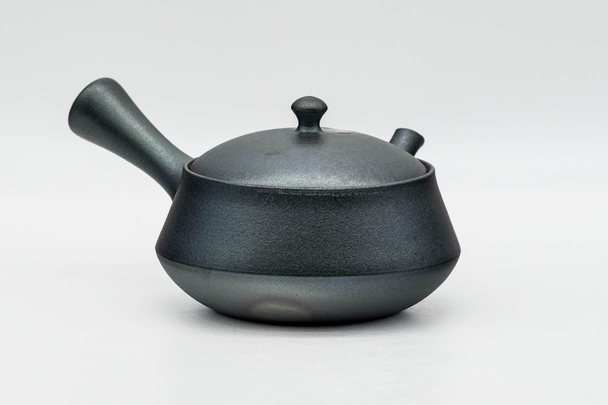 Japanese Kyusu - 藤田徳太 Fujita Tokuta - Kaiyaki Metallic Tokoname Teapot - 250ml