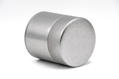 Silver Metal Tea Canister - 100g