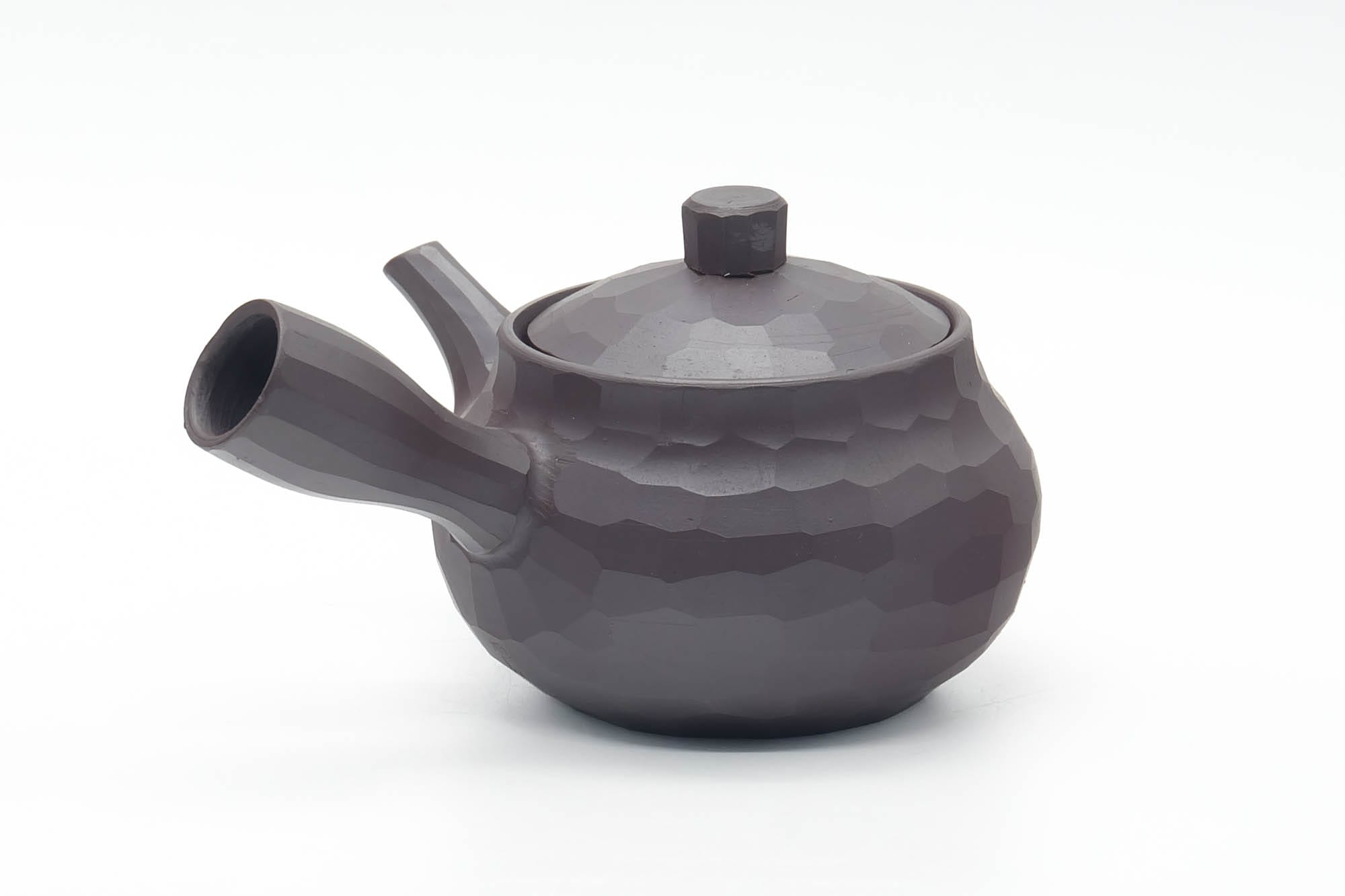 Japanese Kyusu - Faceted Banko-yaki Teapot - 185ml