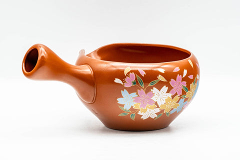 Japanese Yuzamashi - Floral Tokoname-yaki Water Cooler - 300ml