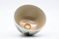 Tezumi — Japanese Matcha Bowl - Parading Musicians Kyo-yaki Chawan - 200ml — top-down view of the interior