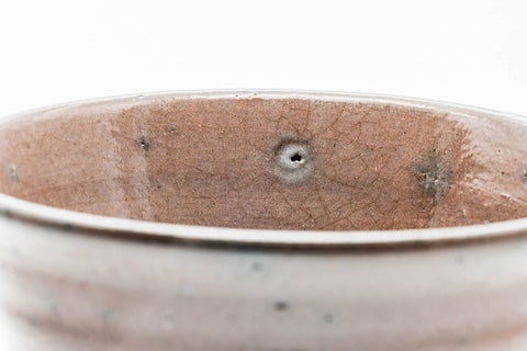 Japanese Matcha Bowl - Purple Wabi-Sabi Ido-gata Chawan - 350ml