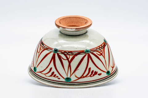 Japanese Matcha Bowl - 堀野証嗣 Horino Shoji - 八幡窯 Hachiman Kiln - Takatsuki Koudai Banko-yaki Chawan - 150ml