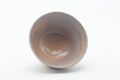 Tezumi — Japanese Matcha Bowl - Beige Pink White Hakeme Glazed Kyo-yaki Chawan - 250ml — three-quarter view