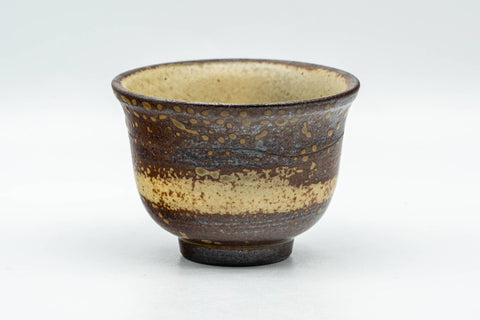 Tezumi — Japanese Teacup - Ash Glazed Shigaraki-yaki Yunomi - 75ml — front view