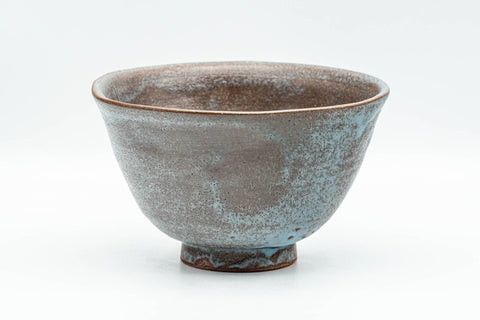 Japanese Matcha Bowl - Milky Blue Grey Wabi Chawan - 250ml