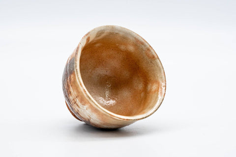 Japanese Teacup - Earthy Brown Glazed Hagi-yaki Yunomi - 160ml