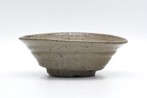 Japanese Matcha Bowl - 西念秋夫 Akio Sainen - Ash Glazed Hira Chawan - 100ml