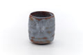 Tezumi — Japanese Teacup - Blue Shino Glazed Mino Yunomi - 100ml — front view
