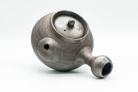 Japanese Kyusu - Ash Glazed Bizen-yaki Ceramic Teapot - 340ml