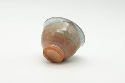 Japanese Teacup - Beige White Glazed Hagi-yaki Yunomi - 130ml