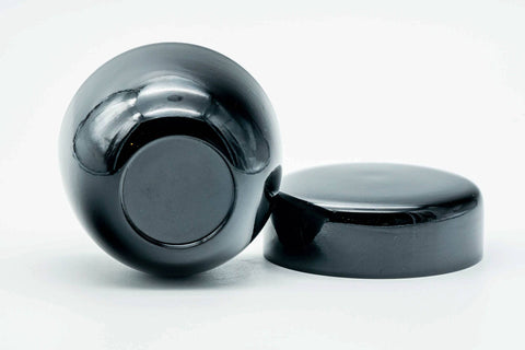 Japanese Natsume - Large Black Lacquer Matcha Tea Caddy - 110ml