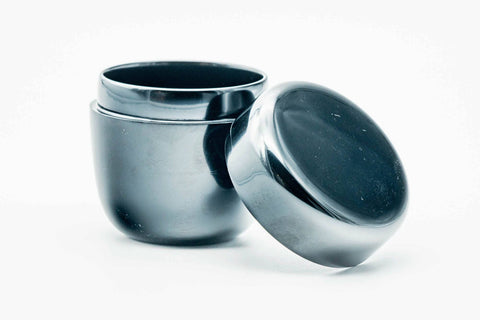 Japanese Natsume - Black Urushi Lacquer Matcha Tea Caddy - 90ml