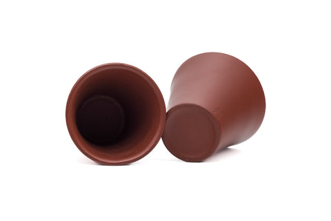 Japanese Teacups - 雲仙窯 Unzen Kiln - Pair of Tiny Tokoname Guinomi - 25ml