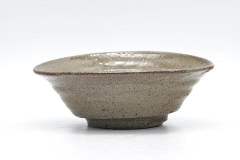 Japanese Matcha Bowl - 西念秋夫 Akio Sainen - Ash Glazed Hira Chawan - 100ml