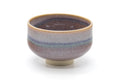Tezumi — Japanese Matcha Bowl - 林山窯 Rinzan Kiln - Blue Gradient Kiyomizu Chawan - 450ml — front view