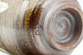 Japanese Teacup - Large Brown Beige Drip-Glazed Yunomi - 240ml - close-up of the base and glaze drips
