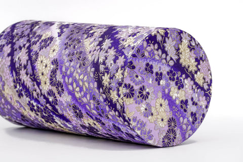 Purple Floral Washi Tea Canister - 200g