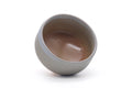 Tezumi — Japanese Teacup - Beige White Glazed Hagi-yaki Yunomi - 170ml — three-quarter view