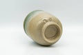 Japanese Teacup - Beige Turquoise and White Drip-Glazed Agano-yaki Yunomi - 125ml - Tezumi