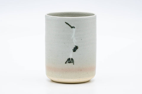 Japanese Teacup - Egret Hagi-yaki Yunomi - 190ml