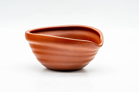 Japanese Katakuchi - Red Shudei Tokoname-yaki Water Cooler - 125ml