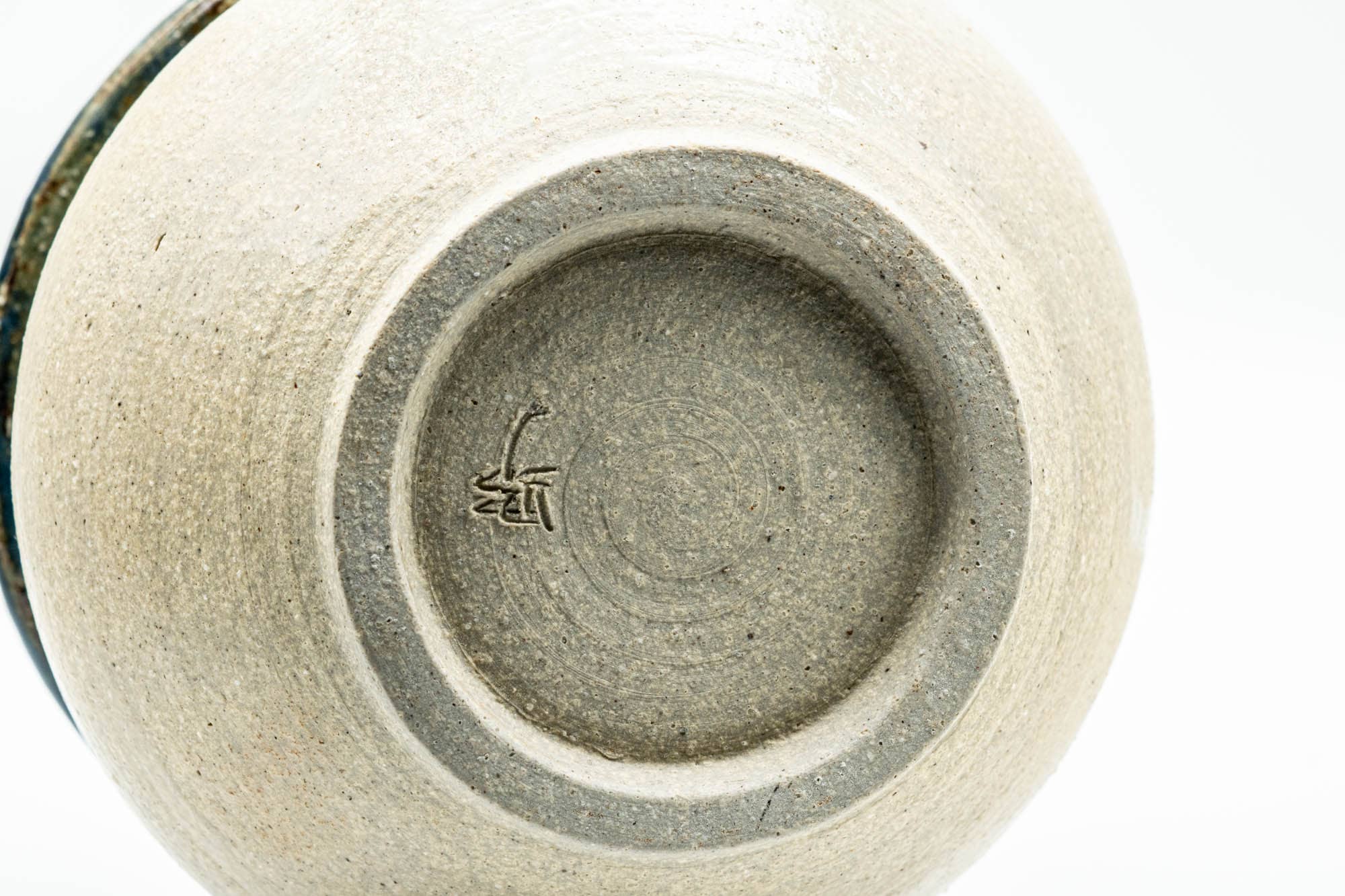 Japanese Kensui - Green Drip-Glazed Tea Ceremony Water Bowl - 500ml - Tezumi