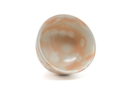 Japanese Teacup - Beige Pink Gohonte Hagi-yaki Yunomi - 140ml