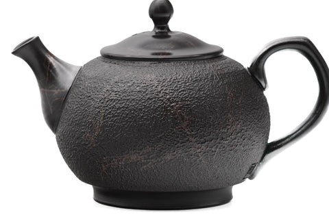 Benishibori Mogake Tokoname Rear-handled Teapot - 280ml