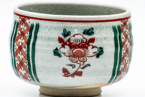 Japanese Matcha Bowl - 渋草柳三 Ryuzou Shibukusa - Small Nodate Shibukusa-yaki Chawan - 150ml