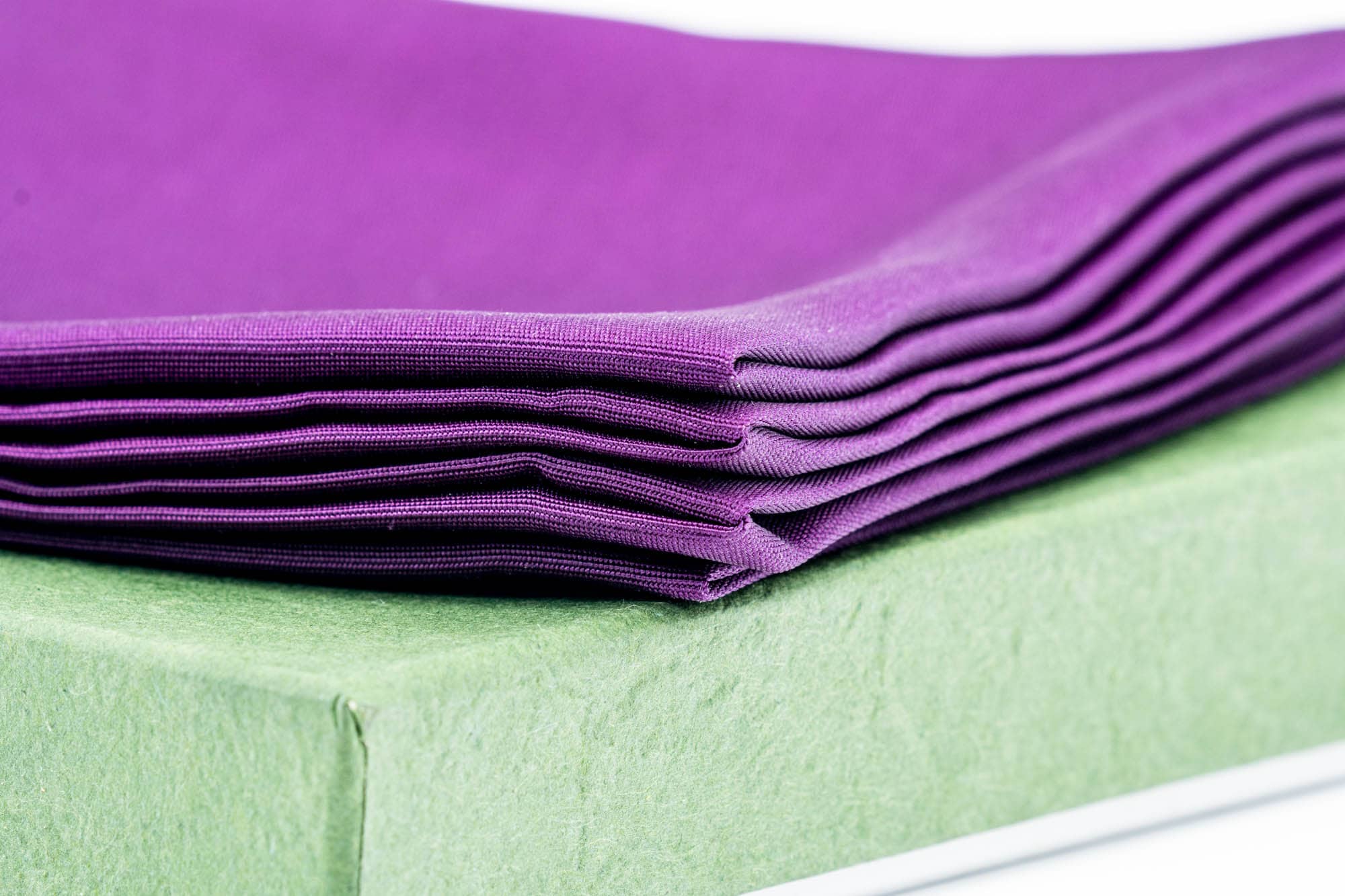 Japanese Fukusa - Purple Silk Tea Cloth