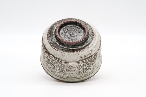 Floral Kohiki Mishima Teacup - 150ml