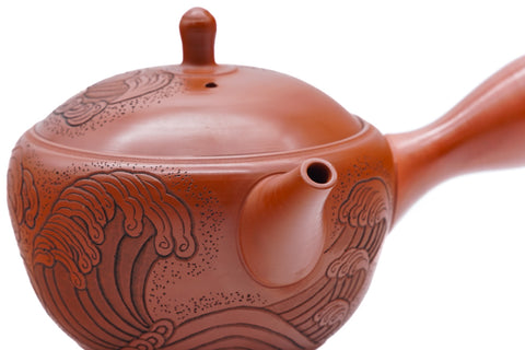 Cresting Waves Tokoname Teapot - 260ml