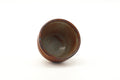 Tezumi — Japanese Teacup - Orange Shino Glazed Yunomi - 75ml — three-quarter view