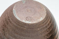 Japanese Teacup - Ash Glazed Youhen Tokoname-yaki Guinomi - 60ml - closeup of the underside showing the foot