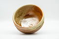 Tezumi — Japanese Matcha Bowl - Ash Green Glazed Shigaraki-yaki Chawan - 300ml — three-quarter view