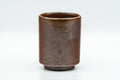 Japanese Teacup - Ash Green Drip-Glazed Shigaraki-yaki Yunomi - 160ml - Tezumi