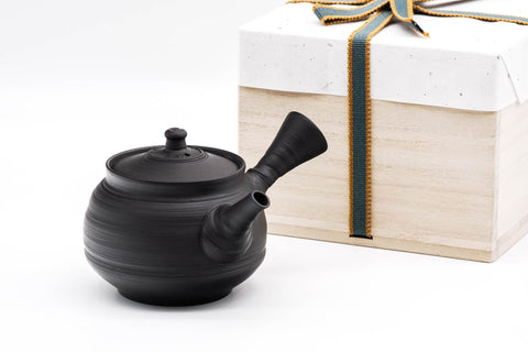 Kokudei Sujihiki Tokoname Teapot - 220ml