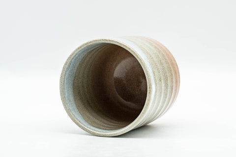Japanese Teacup - Beige Gohonte Weathered Hagi-yaki Yunomi - 150ml