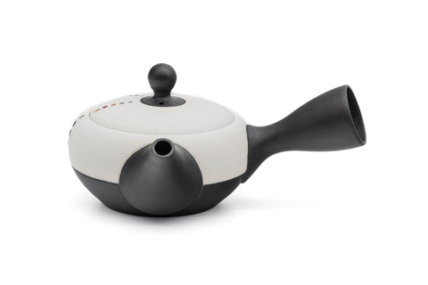 Pearlescent Dotted White Tokoname Teapot - 260ml