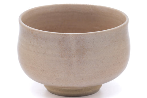 Japanese Matcha Bowl - Beige Weathered Hagi Chawan - 400ml