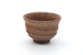 Tezumi — Japanese Teacup - Brown Earthy Textured Yunomi - 180ml — front view from another angle
