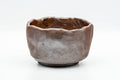 Tezumi — Japanese Matcha Bowl - Ash Glazed Wabi-Sabi Chawan - 200ml — front view from another angle