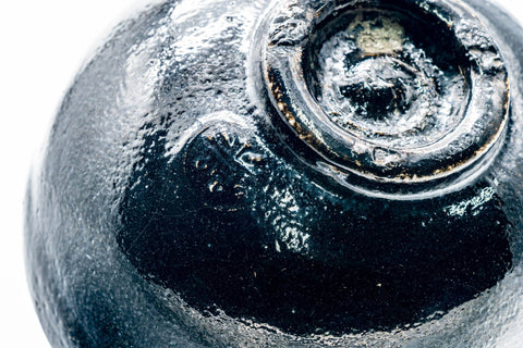 Vintage Kuro-raku Chawan
